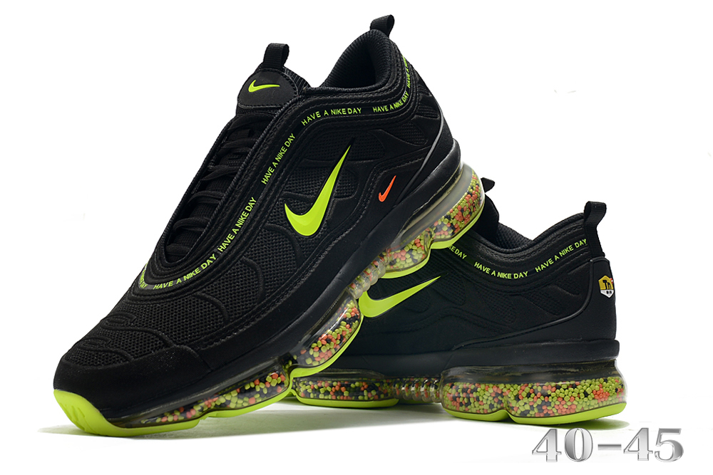2020 Men Nike Air Max TN 97 Black Green Shoes
